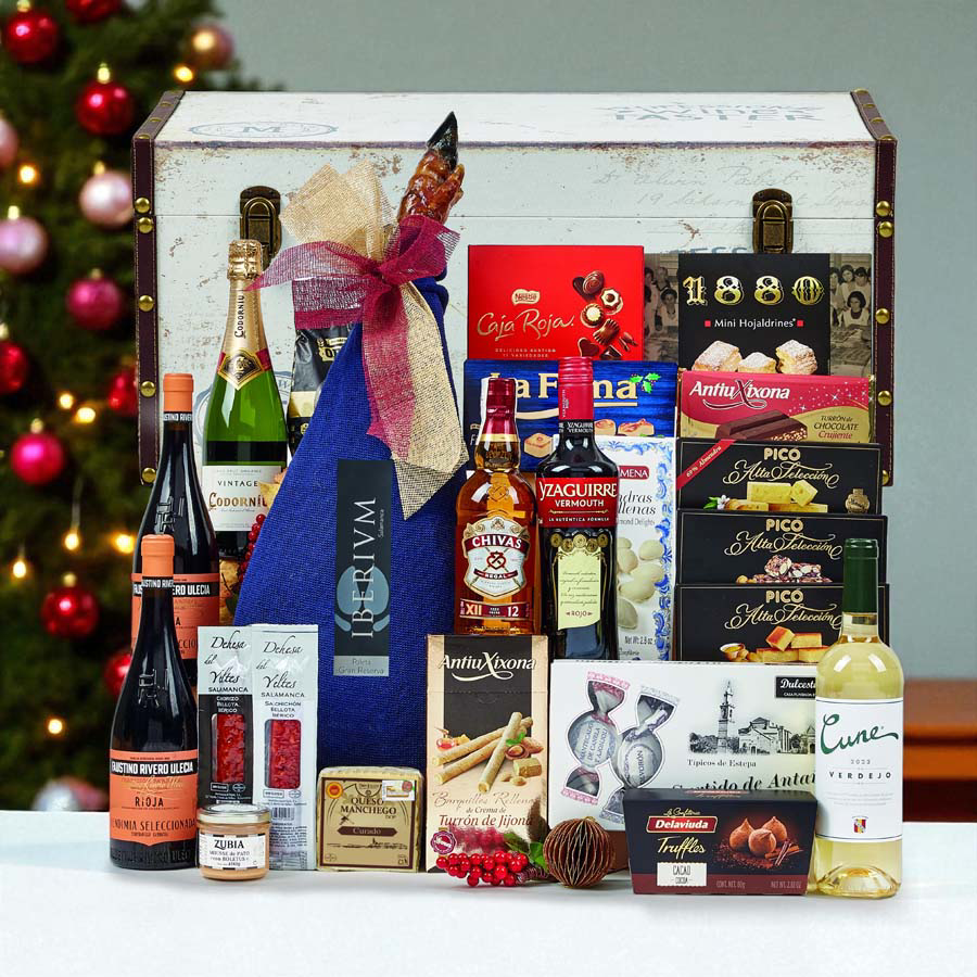 Baúl de Navidad Santa Claus