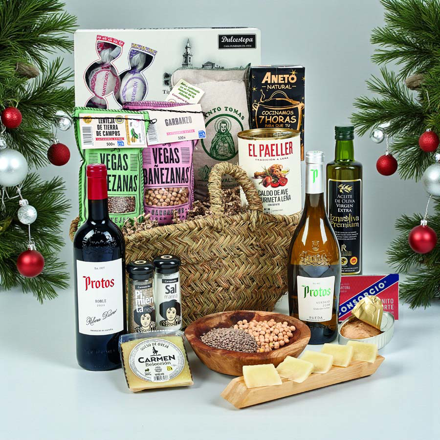 Cesta de Navidad Gourmet Laponia