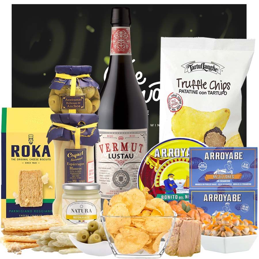 Lote Aperitivo Lustau rojo de vino de Jerez