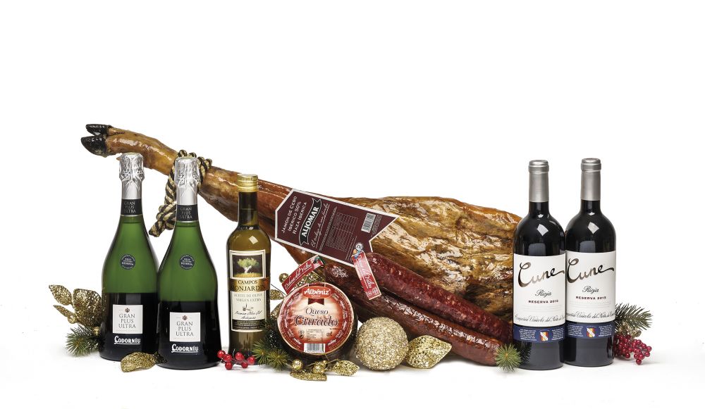 Caja Jamonera Feliz Navidad