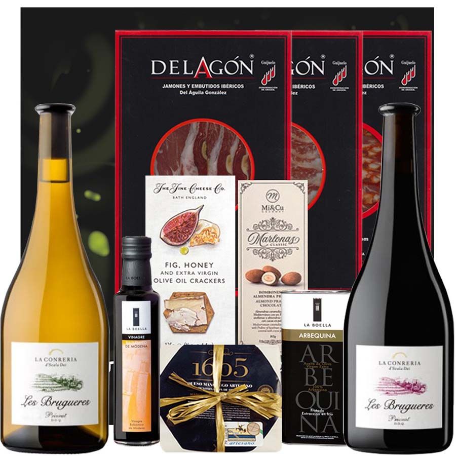 Pack Gourmet con Vino - Priorat
