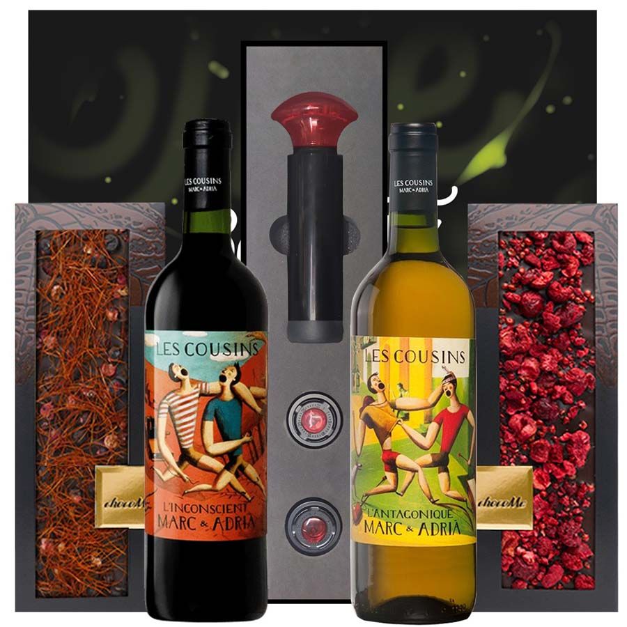 Regalo Chocolate Gourmet & Vino Priorat