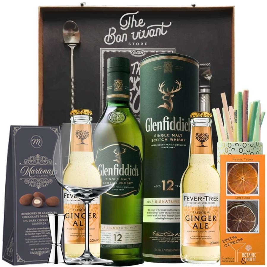 Regalo Ginger Ale & Glenfiddich 12 Años